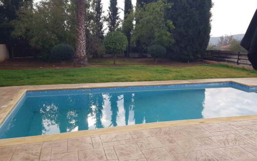 3 B/R FURNISHED BUNGALOW WITH S/POOL IN PYRGOS