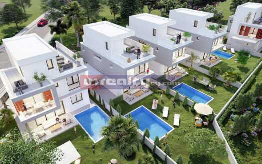 MODERN 4 B/R VILLA WITH SW/POLL IN AGIOS TYCHONAS VILLAGE + VAT