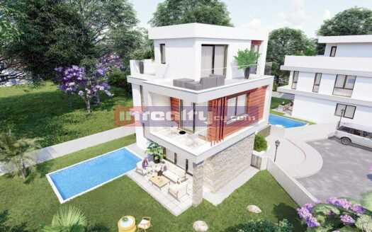 MODERN 4 B/R VILLA WITH SW/POLL IN AGIOS TYCHONAS VILLAGE + VAT