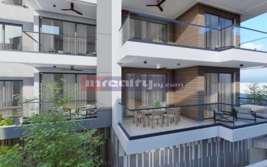 MODERN 2 B/R APARTMENT IN PANTHEA WITH SEA VIEW + VAT