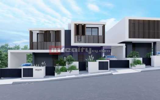 LUXURY 2+ B/R TOWNHOUSES IN AG TYCHONAS WITH SEA VIEW + VAT