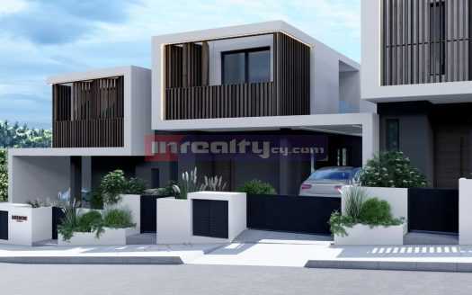 LUXURY 2+ B/R TOWNHOUSES IN AG TYCHONAS WITH SEA VIEW + VAT