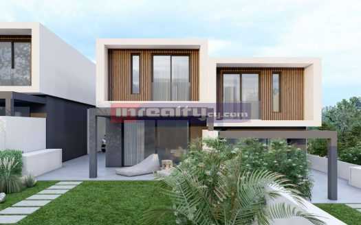 LUXURY 2+ B/R TOWNHOUSES IN AG TYCHONAS WITH SEA VIEW + VAT