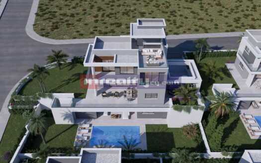 MODERN 5 B/R VILLA WITH SW/POOL AGIOS TYCHONAS + VAT