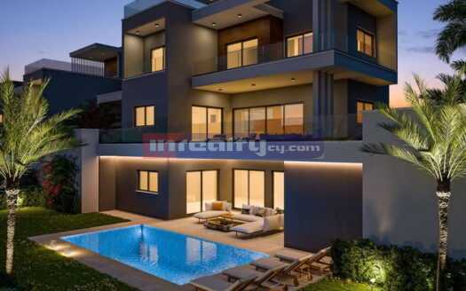 MODERN 5 B/R VILLA WITH SW/POOL AGIOS TYCHONAS + VAT