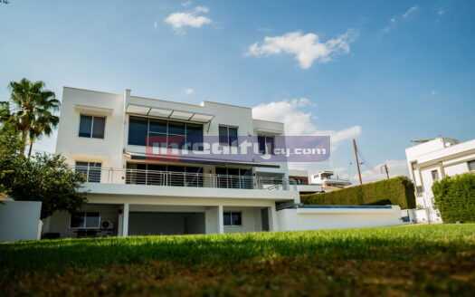 3+2 B/R VILLA WITH SW/POOL IN AGIA FYLA AREA WITH SEA VIEW