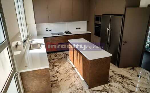 MODERN 3+2 B/R VILLA WITH SW/POOL IN AGIA FYLA AREA WITH SEA VIEW