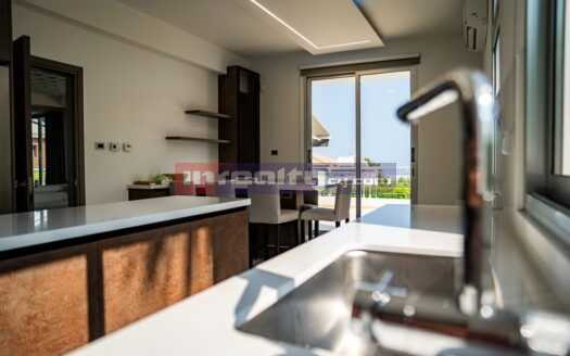 MODERN 3+2 B/R VILLA WITH SW/POOL IN AGIA FYLA AREA WITH SEA VIEW