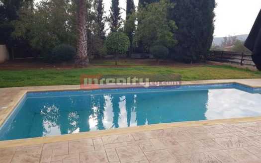 3 B/R FURNISHED BUNGALOW WITH S/POOL IN PYRGOS