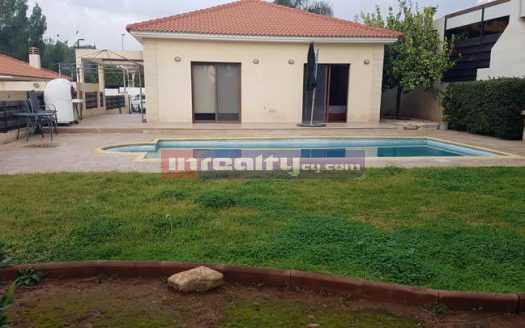 3 B/R FURNISHED BUNGALOW WITH S/POOL IN PYRGOS