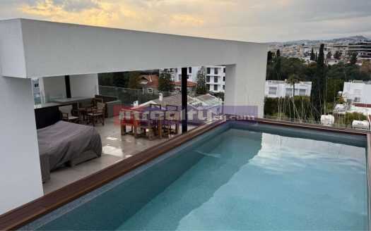 3 B/R PENTHOUSE WITH SW/POOL AGIOS NECTARIOS