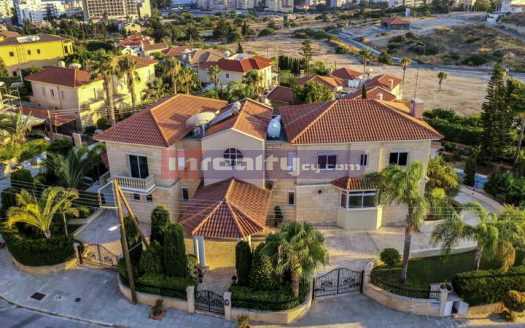 SEAVIEW 5 B/R VILLA WITH SW.POOL IN AG.TYCHONAS -ROUSSOS VILLAS