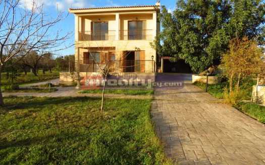 4 B/R U/F HOUSE IN ANOGYRA WITH PANORAMIC VIEWS